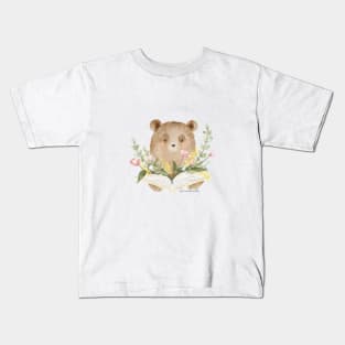 Book bear Kids T-Shirt